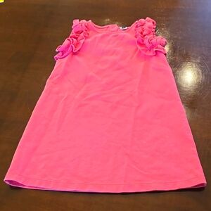 Janie and Jack pink ruffle sleeve dress